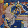 Initial S: The Ascension of Saint John the Evangelist into Heaven / Bonaguida