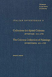 Collezione dei dipinti Colonna: Inventari, 1611–1795 