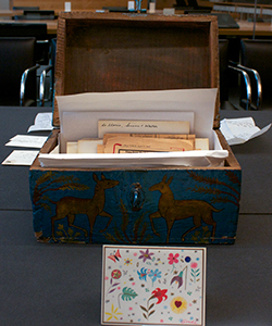 Joseph Cornell correspondence details