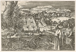 Durer / Landscape with Cannon