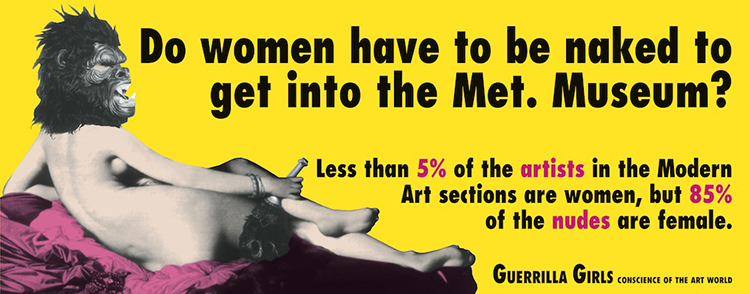 Guerrilla Girls poster