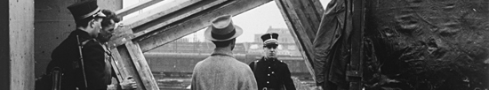 Johannes Felbermeyer, Photograph of Konrad Roethel at the allied Central Collecting Point in Munich, 1949 (89.P.4)