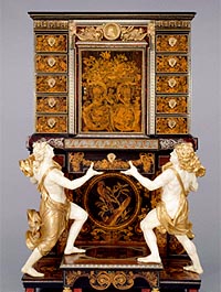 Cabinet on Stand / Boulle