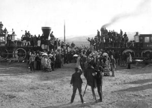 Still from The Iron Horse