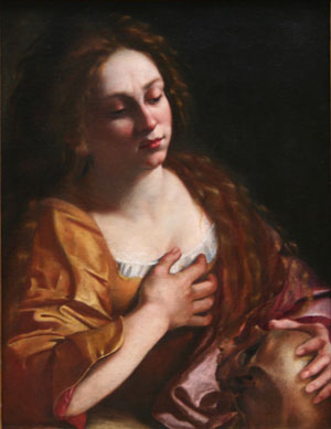 Penitent Magdalene / Gentileschi
