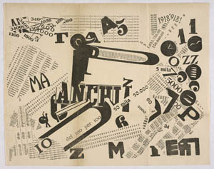 assemblee tumultueuse / Marinetti