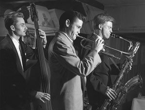 Gerry Mulligan Quartet performing in L.A. in 1952