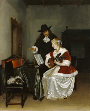 The Music Lesson / Ter Borch