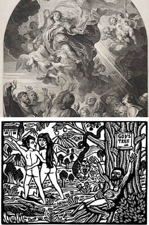 The Assumption of the Virgin and Resisting Temptation