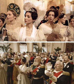 Stills from Russian Ark
