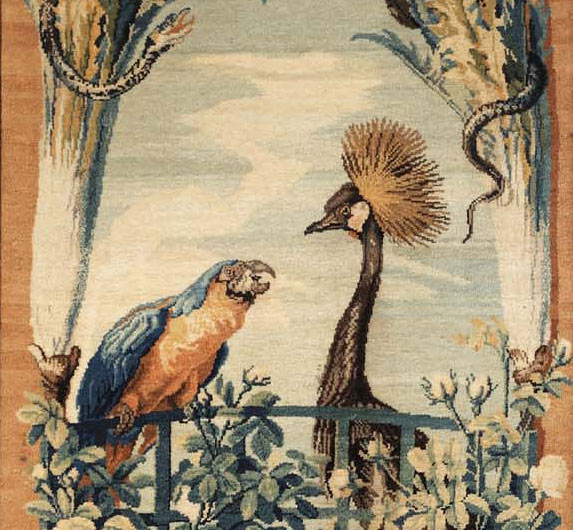 Six-Panel Folding Screen / Savonnerie Manufactory