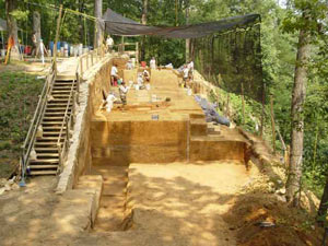 Work at Shiloh National Park