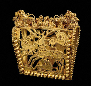 Headdress Ornament with Animals / Colchian