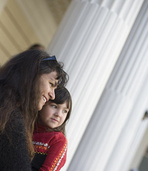 Family fun at the Getty Villa